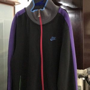 Nike zip track suit jacket